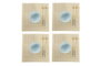 DKD Home Decor Sushi Set 16 piezas Bambú y Gres Azul 14,5x14,5x31 cm