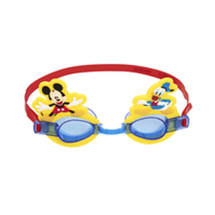 Bestway Gafa Natacion Infantil Correo Silicona Mickey & Friends +3 Años Playa y Piscina 09110