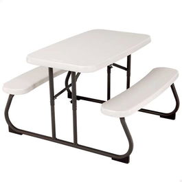 Lifetime Mesa Picnic Infantil Crema 82,5x90x53,5 cm