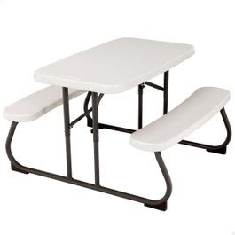 Color Baby Mesa picnic infantil color crema 82,5X90X53,5 cm
