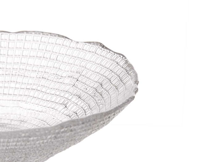 Vivalto Bowl de Cristal Transparente 16 cm de diámetro x 4.5 cm de alto (Set de 24)