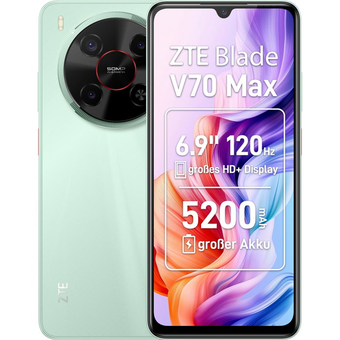 ZTE Blade V70 Max Verde, 128 GB, 4 GB RAM ZTE Blade V70 Max Verde, 128 GB, 4 GB RAM