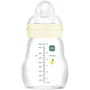 Mam Biberón de Vidrio 170 ml 0 a 6 Meses Flow Teat 1 Blanco
