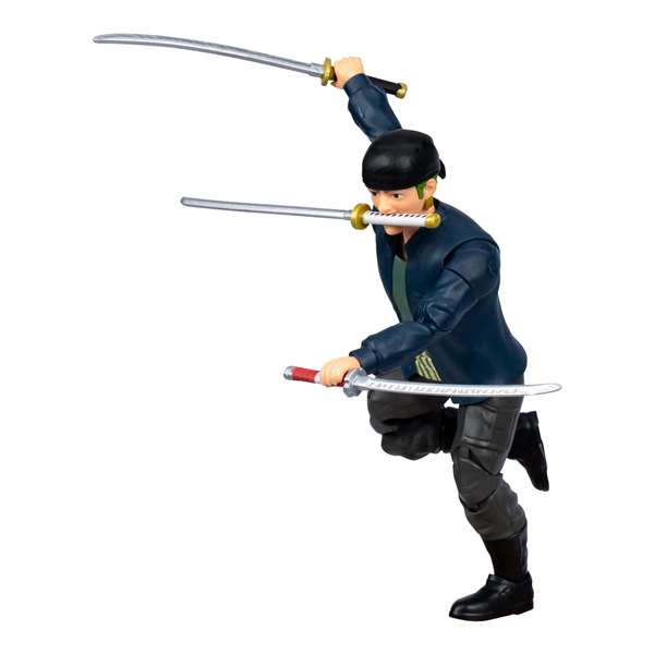 Moose Figura Articulada One Piece Roronoa Zoro 15 cm Edad 4+ Años