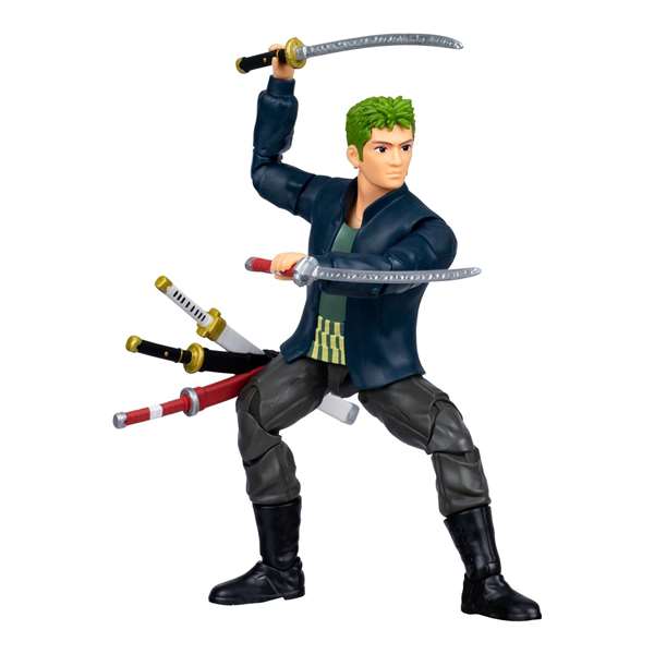 Moose Figura Articulada One Piece Roronoa Zoro 15 cm Edad 4+ Años