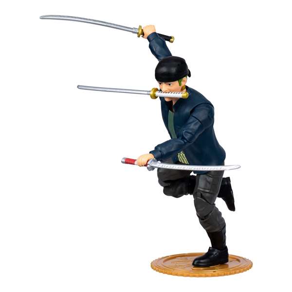 Moose Figura Articulada One Piece Roronoa Zoro 15 cm Edad 4+ Años