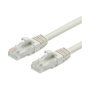 VALUE Cable de Red RJ-45 Cat6 UTP Clase E Gris 1 Metro, Patch Cord para Red Ethernet LAN, 100 Ohm, 24 AWG