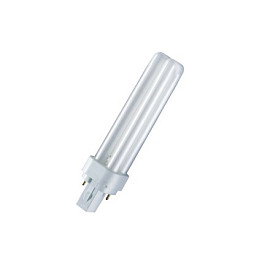 OSRAM DULUX D Energiesparlampe Lámpara Fluorescente Compacta 13W/827 G24D-1 Blanco Cálido 2700K 900 lm - Caja