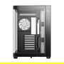 DeepCool CG530U Torre ATX Panoramaglas Negro con 4 Ventiladores ARGB, Compatible con ITX/micro ATX, Ventana Lateral