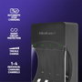 Qoltec 50653 battery charger for ni mh type r03 aaa r6 aa 300ma