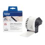 Brother DK-N55224 Rollo de Papel Negro sobre Blanco - 54mm - Cinta 30.5m