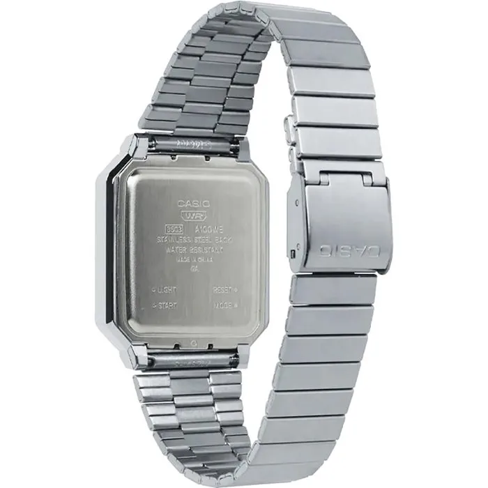 Casio Reloj Digital AQ de Cuarzo Unisex, Color Blanco
