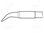 JBC TOOLS Punta de soldadura destornillador acodado 1,8x0,8mm