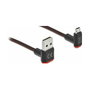 DeLOCK Cable EASY-USB 2.0 Tipo-A a Micro-B Angular 0,2 m Negro