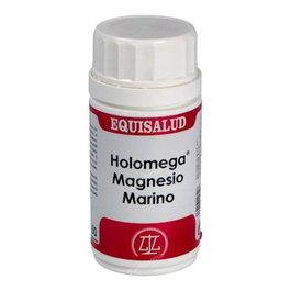 EQUISALUD Magnesio Marino Holomega 50 Cápsulas para el Cansancio y la Fatiga, Sistema Nervioso y Músculos