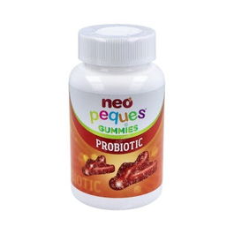 NEO Gominolas Probióticas con Vitaminas B para Sistema Inmune y Digestivo, Sabor Fresa, 30 Gominolas