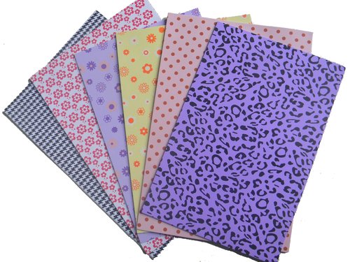 Goma Eva Olef Impresa Hoja 40X60 Cm Bolsa De 12 Surtido