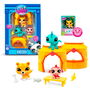 Bandai Littlest Pet Shop Set Tiki Jungle BF00515 con 2 Figuras y 6 Accesorios