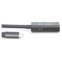 Digitus Cable Alargador USB 3.2 Gen 1 Activo, USB-C a USB-C, 10m, 5Gbps, Negro