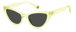 Polaroid PLD-6174-S-40G-M9 Gafas de sol de ojos de gota, Gris Polarizado