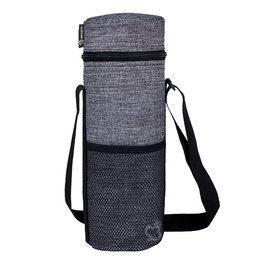 Marbueno Botellera Poliester Color Gris 1,5L 32x10 cm Camping y Piscina MARBUENO SUMMER 10151G