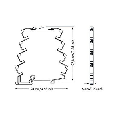WAGO 857-800 Transformador de temperatura para sensores RTD WAGO 857-800 Transformador de temperatura para sensores RTD