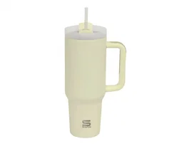 Safta Vaso Térmico con Pajita, 1200 ml, 26.5x10x10 cm