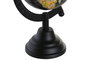 DKD Home Decor Globo Terráqueo Multicolor PVC y Aluminio 10x7x17 cm