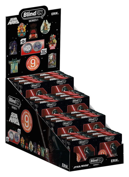 Grupo Erik Star Wars Chapas Serie 1 Display (24) Grupo Erik Star Wars Chapas Serie 1 Display (24)