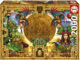 EDUCA BORRAS Puzzle 2000 Piezas Azteca Maya