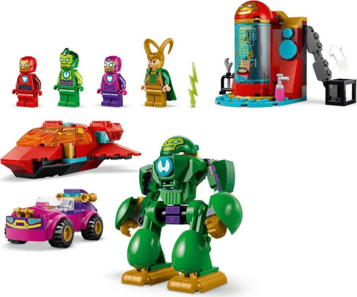 LEGO Marvel Loki vs Iron Man y su Superequipo 11211 Set de Construcción con 4 Minifiguras +4 años