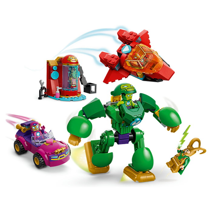 LEGO Loki vs. Equipo Iron Man LEGO Loki vs. Equipo Iron Man