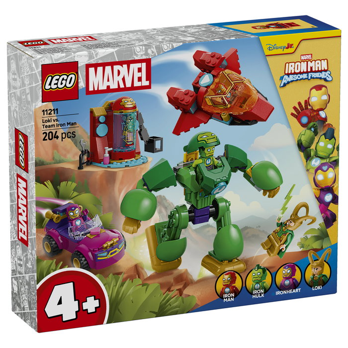LEGO Loki vs. Equipo Iron Man LEGO Loki vs. Equipo Iron Man