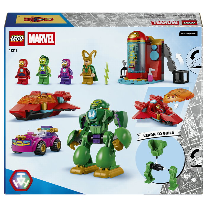 LEGO Loki vs. Equipo Iron Man LEGO Loki vs. Equipo Iron Man