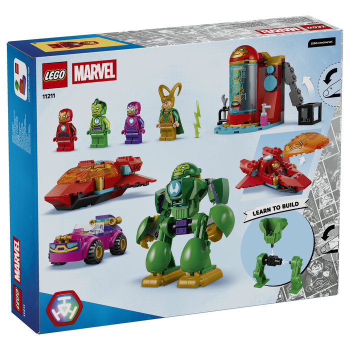 LEGO Loki vs. Equipo Iron Man LEGO Loki vs. Equipo Iron Man