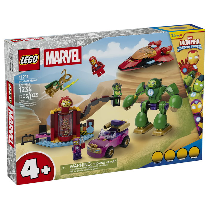 LEGO Marvel Loki contra el equipo de Iron Man 11211