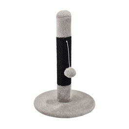 Nayeco Savanna Velvet Rascador para Gatos con Poste de Sisal y Pelota, 45 cm