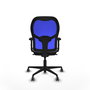 PIQUERAS Y CRESPO Silla de oficina Jorquera Gris y Azul