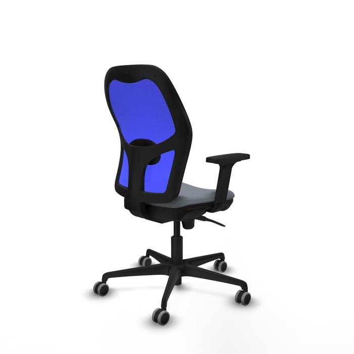 PIQUERAS Y CRESPO Silla de oficina Jorquera Gris y Azul