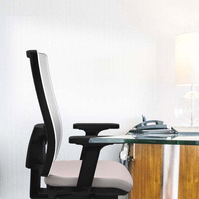PIQUERAS Y CRESPO Silla de oficina Horna con mecanismo Sincro, naranja y gris PIQUERAS Y CRESPO Silla de oficina Horna con mecanismo Sincro, naranja y gris