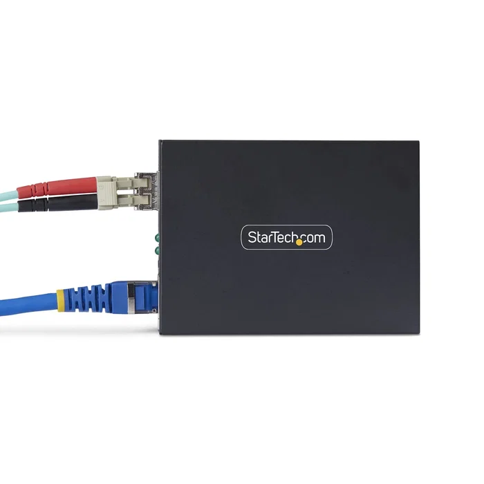StarTech.com MCM1110SMLC40 Convertidor de Medios Gigabit Monomodo LC 40 km