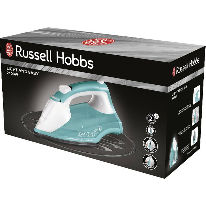 RUSSELL HOBBS Plancha de vapor 2400W antiadherente