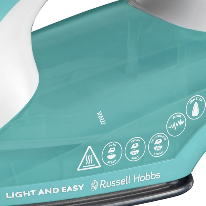 RUSSELL HOBBS Plancha de vapor 2400W antiadherente