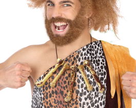 Collar Blanco Hueso Cavernícola