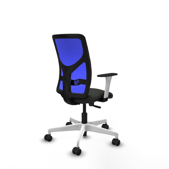 PIQUERAS Y CRESPO Silla de oficina Motilla con mecanismo Sincro, Azul y Negro PIQUERAS Y CRESPO Silla de oficina Motilla con mecanismo Sincro, Azul y Negro