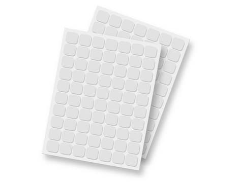 Scrapbook Adhesives by 3L Adhesivo espuma 3D cuadrados blanco 126u. 11x12mm. 2mm. grosor