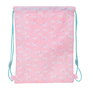 Bolsa Mochila con Cuerdas Glow Lab Rosa 26 x 34 x 1 cm