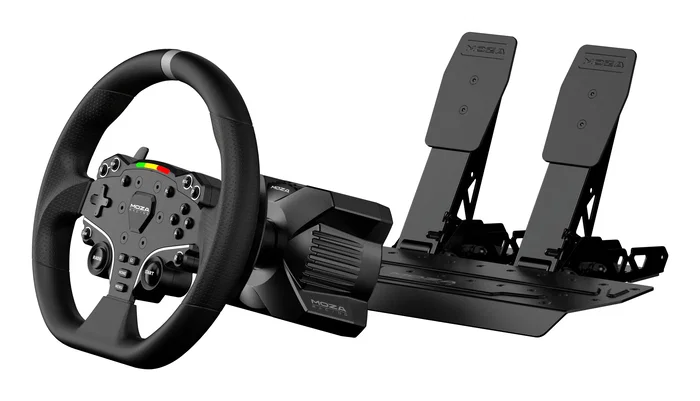 Moza Racing Moza R3 Racing Bundle para PC con Volante y Pedales Negro