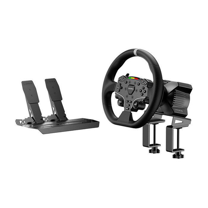 MOZA RACING R3 Racing Bundle Volante y Pedales RS074 Negro