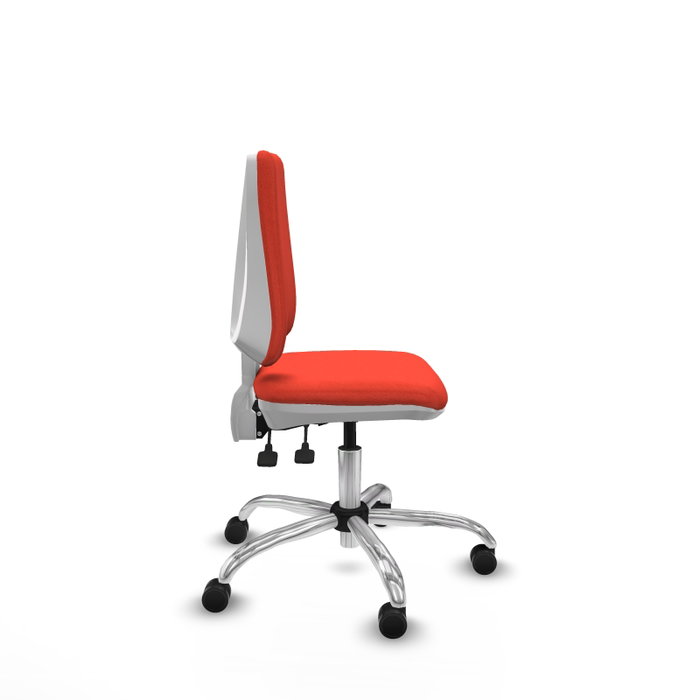 PIQUERAS Y CRESPO Silla de oficina Elche Naranja oscuro sin brazos PIQUERAS Y CRESPO Silla de oficina Elche Naranja oscuro sin brazos